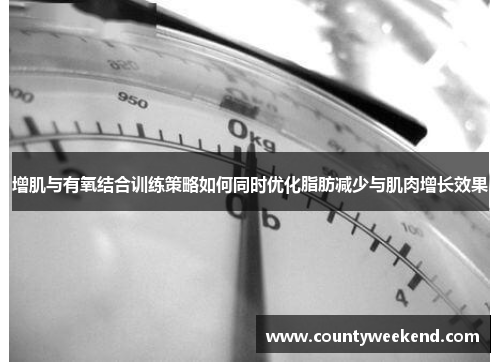 增肌与有氧结合训练策略如何同时优化脂肪减少与肌肉增长效果